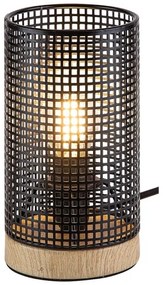 Rabalux 3180 - Lampada da tavolo BOOGIE 1xE14/25W/230V faggio