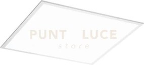 Pannello led bianco 40w 4600lm cct 3000-4000-6500k ugr 59,5x59,5x3,5cm