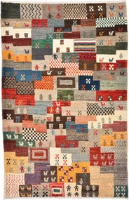 Loribaft Tappeto 90 x 130 (Iran) Annodato A Mano