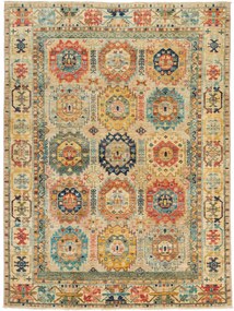Samarkand Tappeto 150 x 200 Beige (Pakistan) Annodato A Mano