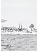 Isidore Leroy Carta da parati panoramica Rivage Gris - Panel 2