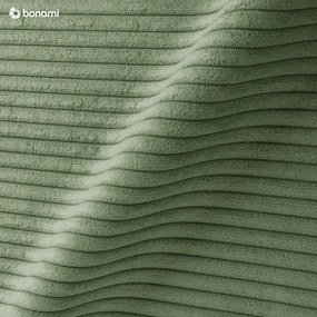 Divano letto in velluto a coste verde chiaro 218 cm Tori - Bonami Selection