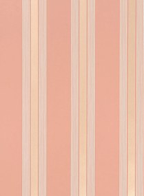 Osborne & Little Tapete Manetti Stripe - Terracotta