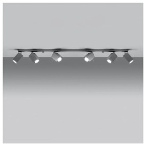 Faretto grigio 6x118 cm Toscana - Nice Lamps