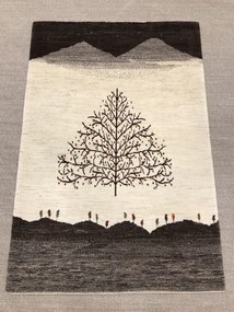 Loribaft Tappeto persiano 100 x 150 Beige (Iran) Annodato A Mano