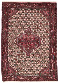 Hamedan Tappeto persiano 100 x 140 Beige (Iran) Annodato A Mano