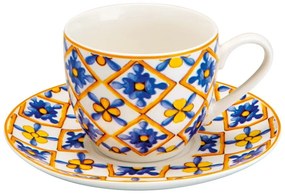 Set di 6 tazze con piattini Medicea - Brandani