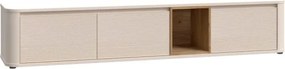Mobile TV Sospeso 3 Ante 215x40x40 Con Vano A Giorno Lehman Sabbia
