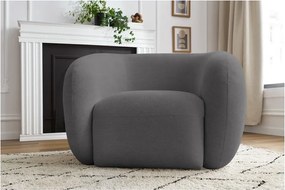 Poltrona in grigio scuro Celine – Bobochic Paris