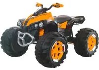 Quad Elettrico per Bambini 12V Kidfun New Quad Arancione