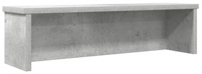 Scaffale Da Cucina Impilabile Grigio Cemento 50x15x16 Cm /