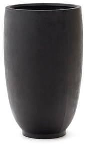 Kave Home - Vaso Aiguablava in cemento nero Ã˜ 75 cm
