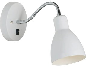 Nordlux - Faretto da parete CYCLONE 1xE14/15W/230V bianco