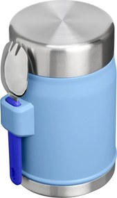 Borraccia termica blu in acciaio inox 400 ml Legendary Food Jar + Spork Blue Sky – Stanley