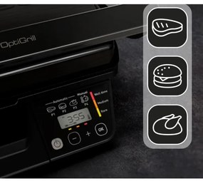 Tefal - Grill elettrico intelligente Tefal OPTIGRILL 2000W/230V