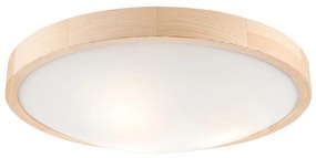 Plafoniera NATURAL SLIM 3xE27/60W/230V ø 47 cm pino