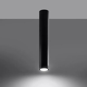 Sollux SL.1002 - Faretto LAGOS 1xGU10/10W/230V 40 cm nero