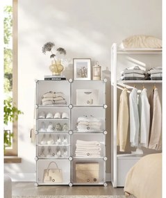 Scaffale modulare con scomparti BOXIFY bianco