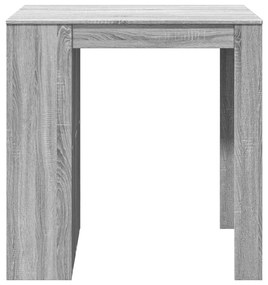 Tavolo da bar grigio sonoma 102x70x103,5 cm in truciolato