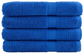 Asciugamani Per Sauna Solund 4 Pz Blu 80x200cm 600gsm /