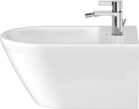 Bidet Sospeso Monoforo Con Troppo Pieno In Ceramica Bianco D-Neo 229415 Duravit