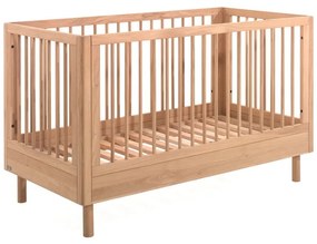 Lettino di colore naturale in rovere massiccio 70x140 cm Forrest – Vipack