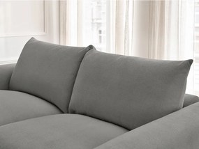 Divano grigio allungabile 234 cm Ernest – Bobochic Paris