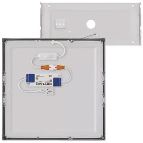 Plafoniera LED LED/28,5W/230V 3000/3500/4000K 30x30 cm cromo