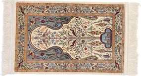 Hereke Tappeto 70 x 50 (Tacchino) Annodato A Mano