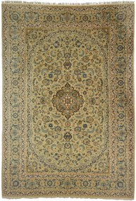 Kashan Tappeto persiano 270 x 380 Beige (Iran) Annodato A Mano