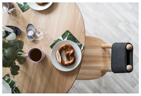 Tavolo da pranzo in legno massiccio naturale , ⌀ 90 cm Naïve - EMKO