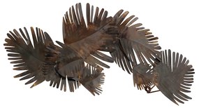 Lampada da parete Art Déco in rame 76 cm 2 luci - Lauf