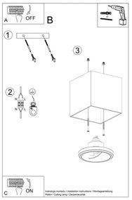 Luce Spot BLAKE 1xGU10/40W/230V