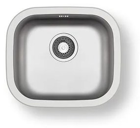 Pyramis 100080101 - Lavello da cucina KIBA SQUARE 46,5x40,5 cm