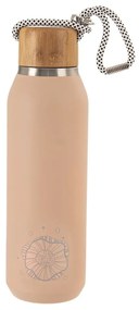 Borraccia termica beige in acciaio inox 600 ml Květ – Orion