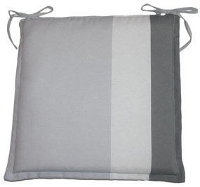 Cuscino per sedia grigio 40 x 40 cm