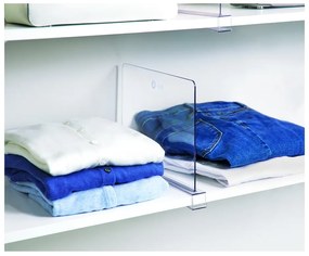 Divisorio trasparente per scaffali iDesign The Home Edit, lunghezza 30,9 cm - iDesign/The Home Edit