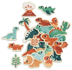 Magneti in legno - Dinosauri - 24 pz