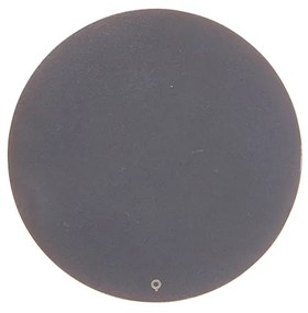 Applique da parete di design grigia 16,5 cm con LED - Skyf