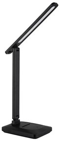 Globo 58481S - Lampada da tavolo LED LORNA dimmerabile touch 3W 5V 1800mAh nera