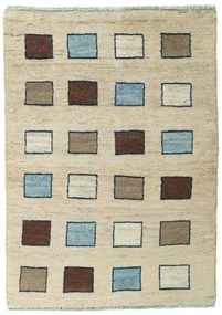 Gabbeh Tappeto persiano 80x120 Beige (Iran) Annodato A Mano