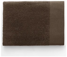 Set di asciugamani per viso e corpo tipo terry marroni in cotone 4 pz Amari – Restilo