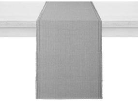 Runner 40x120 cm Rib grigio chiaro