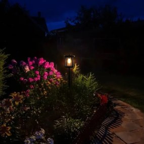 Viking - Lampada solare a LED con sensore LED/2W/3,7V IP54 4000K 2000 mAh