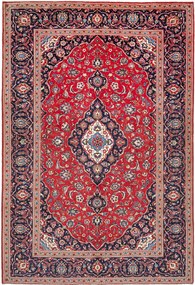 Kashan Tappeto persiano 200x300 Rosso (Iran) Annodato A Mano