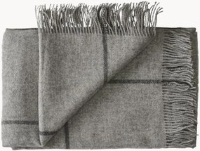 Coperta in lana con frange Mandø