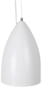 Lampadario Alluminio Bianco 20 x 20 x 30 cm