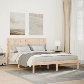 Giroletto Extra Lungo Senza Materasso 140x210 Cm Legno Massello /