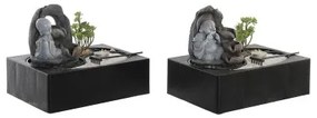 Fonte DKD Home Decor Buddha Resina Orientale 29 x 21 x 23 cm (2 Unità)