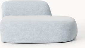 Chaise lounge in bouclé Wolke